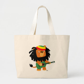 Tote Grande Leão de bolsa de praia de Zion