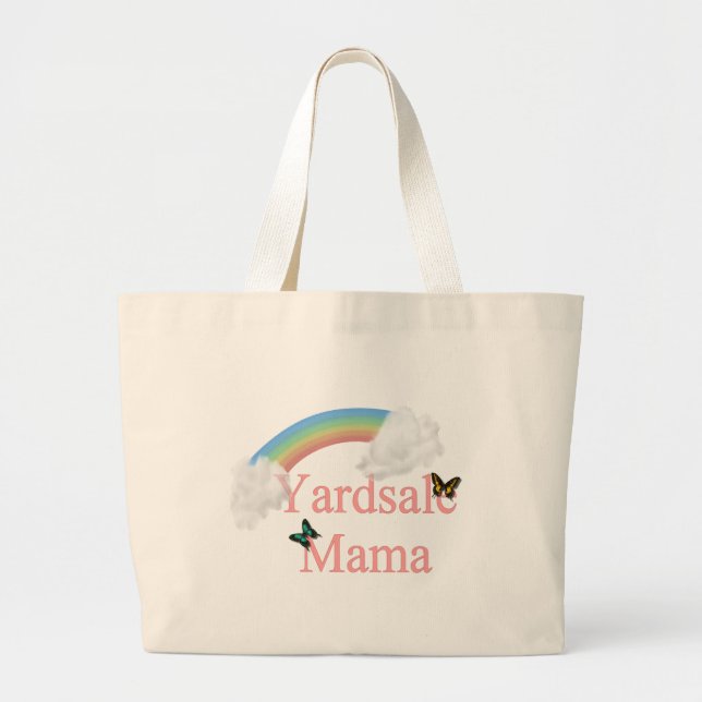 Tote Grande Mama o Bolsa de Yardsale (Frente)