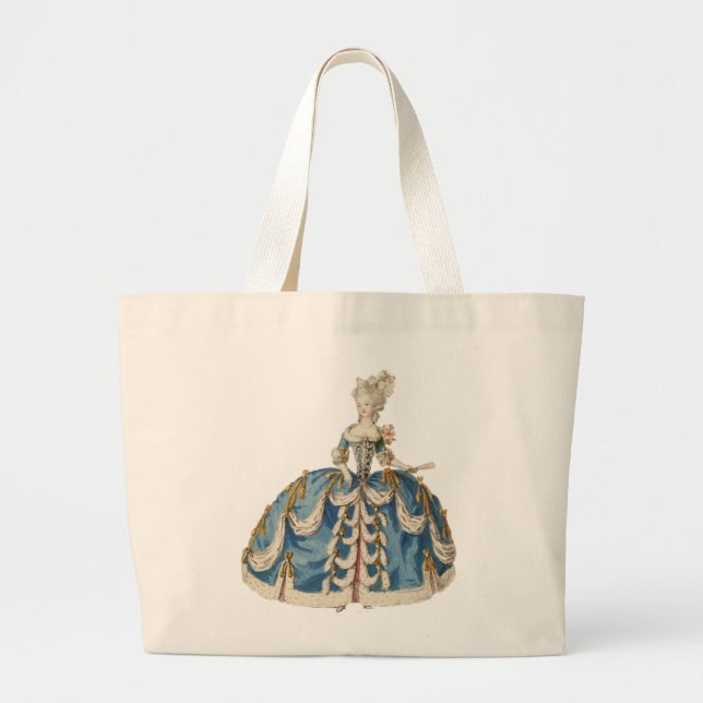 Tote Grande Marie Antoinette Jumbo Bolsa (Frente)