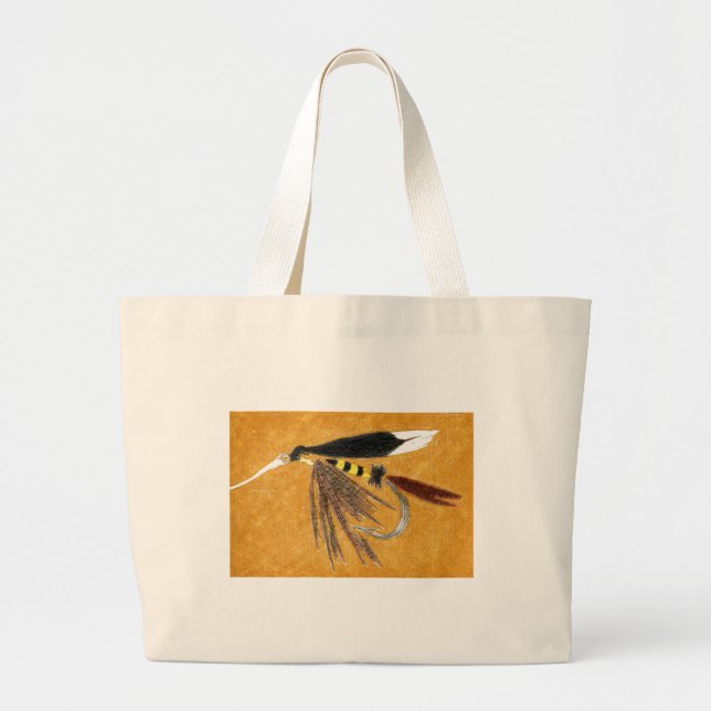 Tote Grande "McGanty" Wet Fly Jumbo Bolsa (Frente)