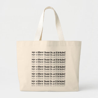 Tote Grande Meu outro saco é um Birkin! O bolsa da compra