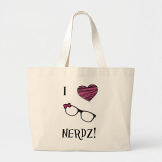 Tote Grande Mim o bolsa de Nerdz do coração