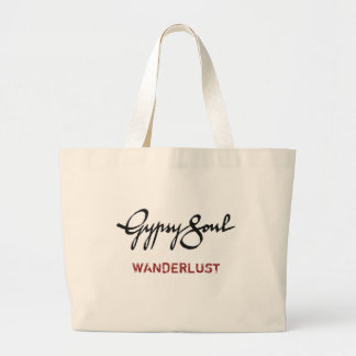 Tote Grande O bolsa aciganado da alma: WANDERLUST