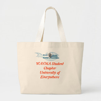 Tote Grande O bolsa com logotipo de WAVMA