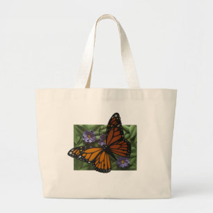 Tote Grande O bolsa da borboleta de monarca