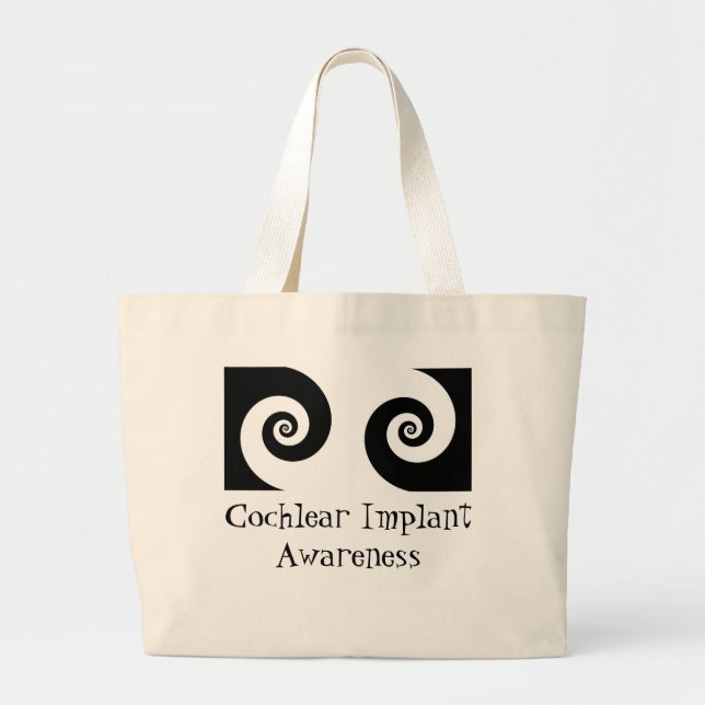Tote Grande O bolsa da consciência do CI (Frente)