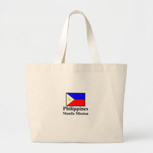 Tote Grande O bolsa da missão de Filipinas Manila