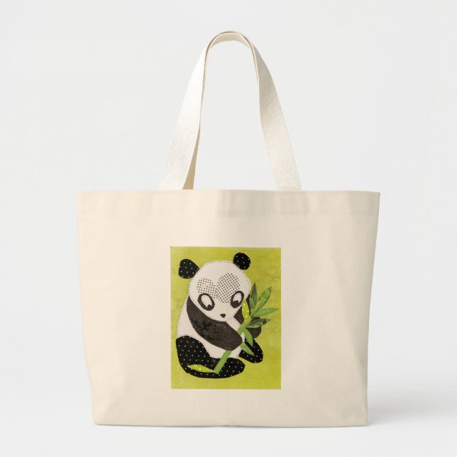 Tote Grande O bolsa da panda (Frente)