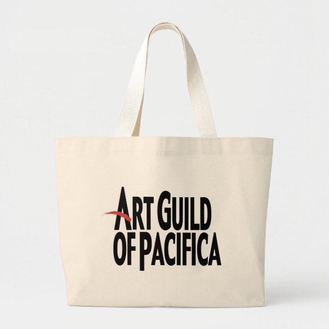 Tote Grande O bolsa das canvas de AGP (Frente)