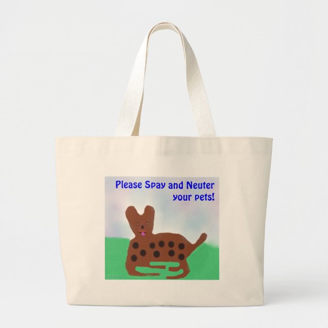 Tote Grande O bolsa de Closeable da bolsa de praia (Frente)