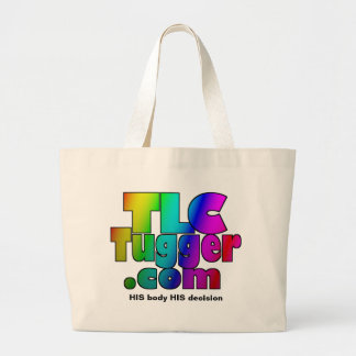 Tote Grande O bolsa do arco-íris do TLC Tugger, SEU corpo SUA