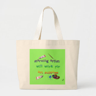 Tote Grande O bolsa do artista