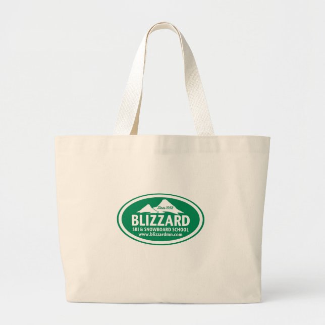 Tote Grande O bolsa do blizzard (Frente)