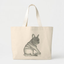 O bolsa do esboço do buldogue francês