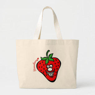 Tote Grande O bolsa do *Jumbo da morango
