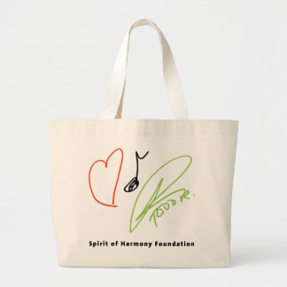 Tote Grande O bolsa do jumbo da música do amor