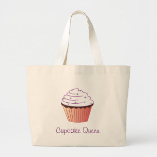 Tote Grande O bolsa do jumbo da rainha do cupcake