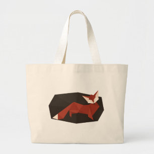Tote Grande O bolsa do jumbo do Fox de Origami