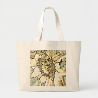 Tote Grande O bolsa do jumbo do girassol