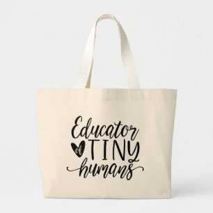 Tote Grande O bolsa do professor - professor de seres humanos