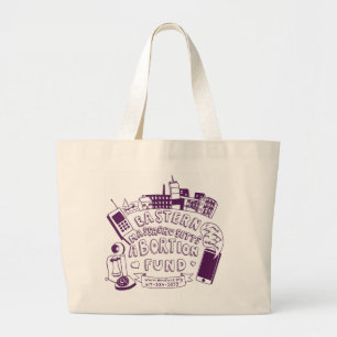 Tote Grande O bolsa do roxo do fundo do EMA