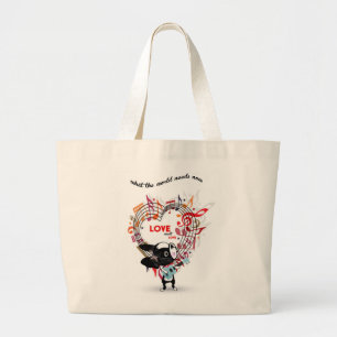 Tote Grande O BOLSA DOCE do AMOR do AMOR do mirabelle