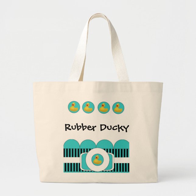 Tote Grande O bolsa Ducky de borracha (Frente)