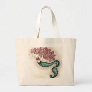 Tote Grande O bolsa enorme da sereia