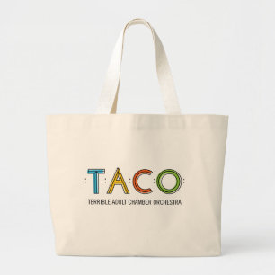 Tote Grande O bolsa enorme do TACO