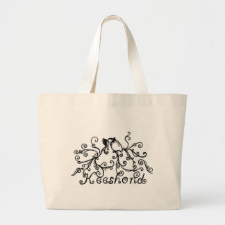 Tote Grande O bolsa macio do Keeshond