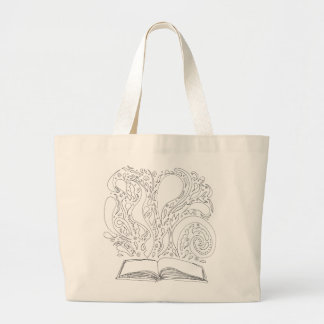 Tote Grande O bolsa - mágica do livro