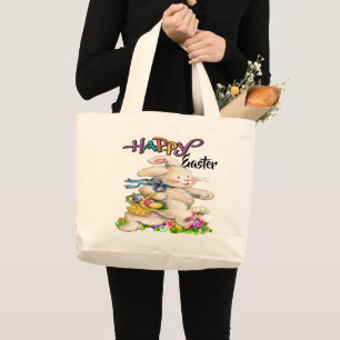 Tote Grande O bolsa precioso do coelhinho da Páscoa