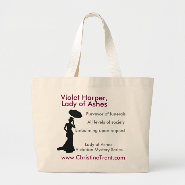 Tote Grande O bolsa - senhora das cinzas (Frente)