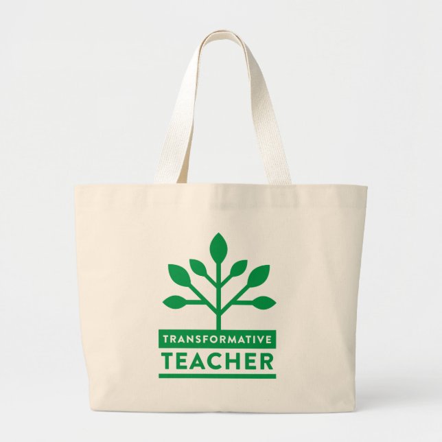Tote Grande O bolsa transformativo do jumbo do professor (Frente)