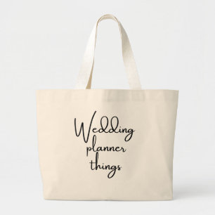 Tote Grande Presente para Organizador de Casamento, Bolsa de O