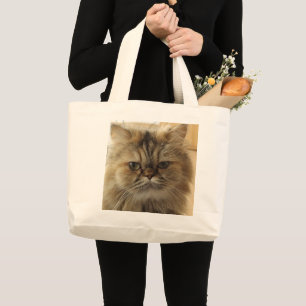TOTE GRANDE PRESENTES PARA ELA, BOLSA DE FOTO DE GATO DE PET P