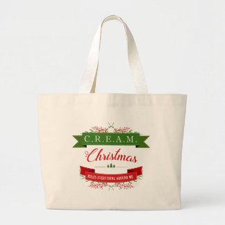 Tote Grande Regras de Natal do CREAM! Bolsa Jumbo