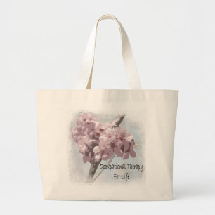 Tote Grande Terapia ocupacional para o bolsa da flor de