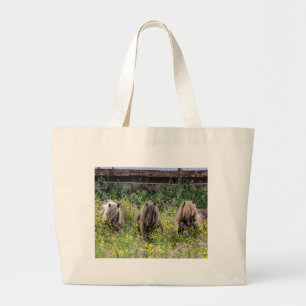 Tote Grande Três garanhões do pônei de Shetland - o bolsa