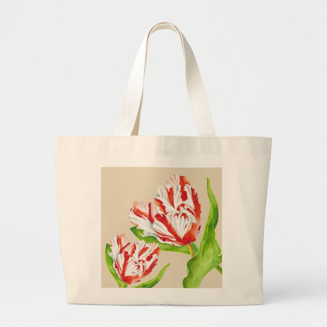 Tote Grande Tulip Estella Rijnveld em um Bolsa Jumbo (Frente)