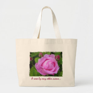 Tote Grande Uma bolsa de praia cor-de-rosa de Mackenzie