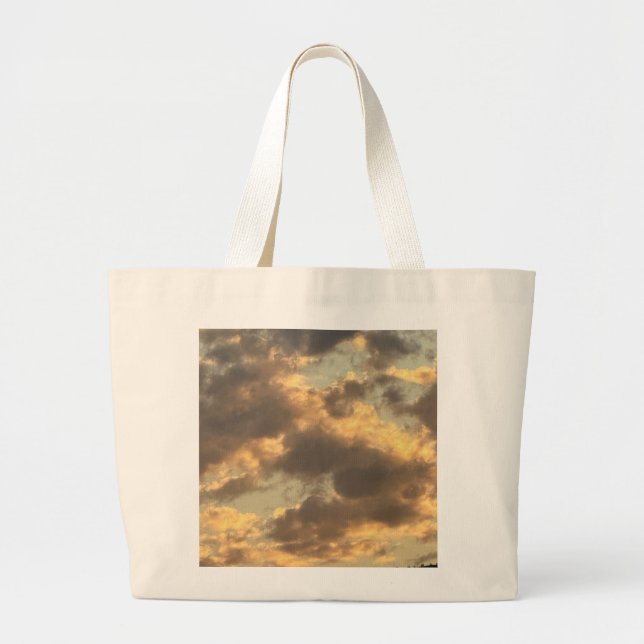 Tote Grande Uma Bolsa para Colecionadores e Amantes de Nuvens (Frente)
