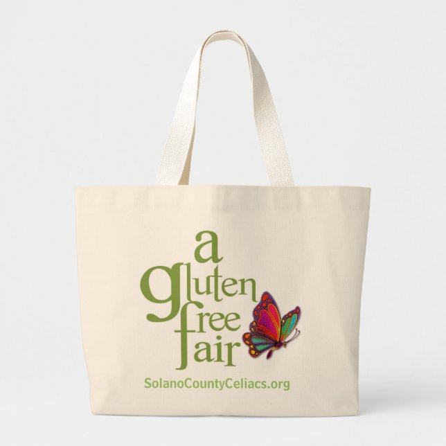 Tote Grande Uma feira sem glúten - o bolsa (Frente)