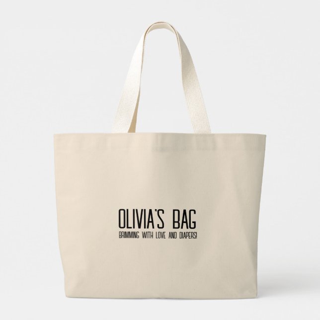 Tote Grande Verdade sobre ser pai e mãe | Bolsa engraçada de m (Verso)