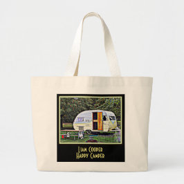 Tote Grande Vintage Camper Bolsa