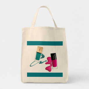 Tote Grocery Nail Bolsa polonês