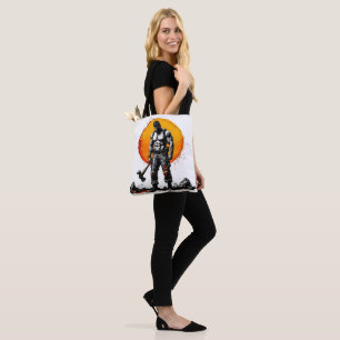 Tote guerreiro barbárie fantasma medieval Bolsa