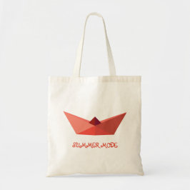Tote Hat Origami Summertime Bolsa