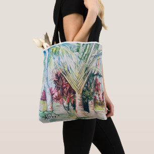 Tote Havaí "Aloha" All-Over-Impressão, Bolsa de Ombro