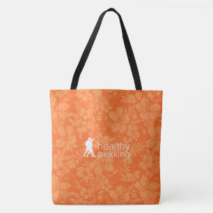 Tote Healthking Hawaiian Hibiscus Tang Bolsa de praia